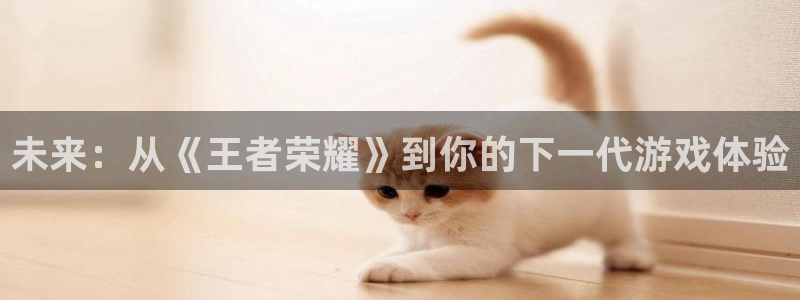 沐鸣2app：未来：从《王者荣耀》到你的下一代游戏体验