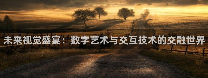 沐鸣2平台登录线路：未来视觉盛宴：数字艺术与交互技术的交融世界