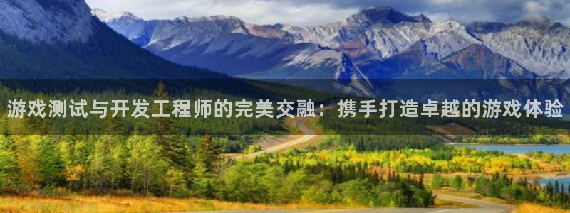 沐鸣2测速登录：游戏测试与开发工程师的完美交融：携手打造卓越的游戏体验